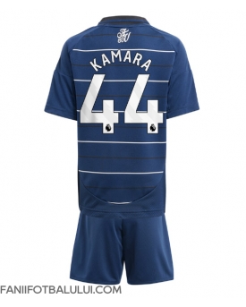 Aston Villa Boubacar Kamara #44 Echipament de Fotbal Replică 2024-25 Copii Treilea (+ Șorturi)